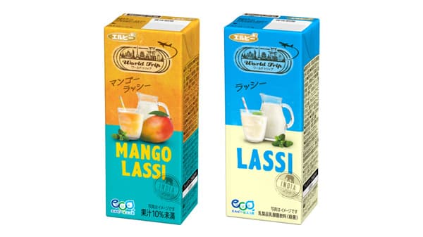 常温保存可能「WorldTripマンゴーラッシー200ml」など新発売　エルビー