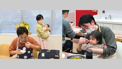 育児参加のきっかけに「パパのための離乳食教室」初開催　キユーピー