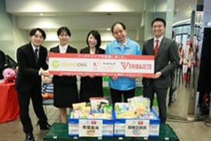 コープみらい創立10周年記念「千葉ジェッツ」冠協賛試合でフードドライブ実施