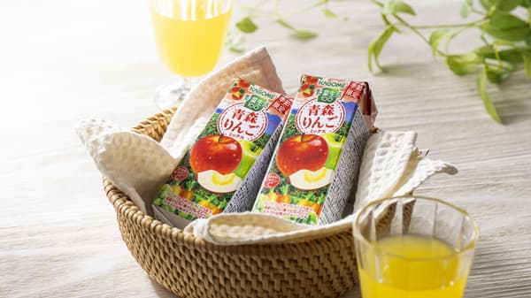 地産全消「野菜生活100 青森りんごミックス」新発売　カゴメ