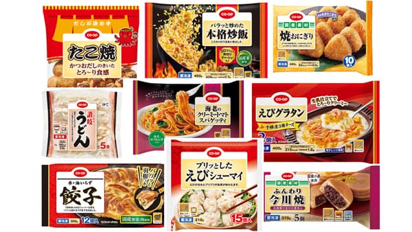 コープ商品　冷凍食品事業2024年度実績　冷凍米飯の利用が拡大　日本生協連