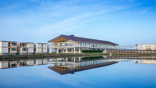 「田んぼに浮かぶホテル」がリニューアルオープン　スイデンテラス