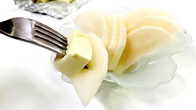 ダイコン×山形ラ・フランス　洋風料理に合う新感覚漬物発売　大日食品