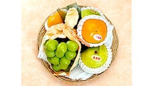 敬老の日に贈る「長生きフルーツバスケット」豊洲市場ドットコム