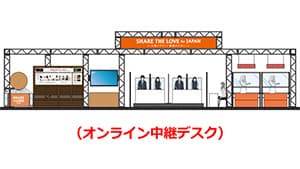 オーガニックライフスタイルEXPO　会場からオンライン交流会議配信　STL