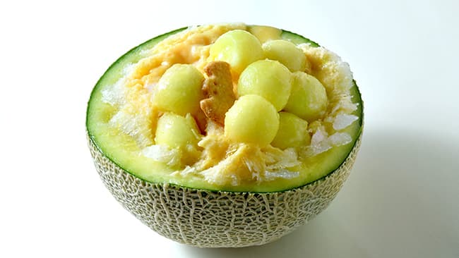 鉾田市産アールスメロンのスイーツと都内人気店がコラボ