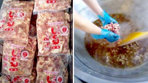 牛久市の学校給食で地元のブランド牛や地鶏のメニュー提供