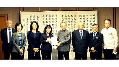 「首里城再建カンパ」で沖縄県へ2873万円を寄付　生活クラブ連合会