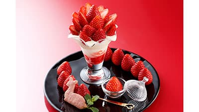 奈良のいちごを堪能　12月1日からフェア開催　ホテル日航奈良