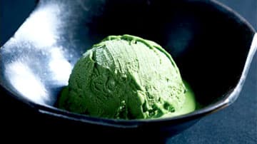産学連携で食べる抹茶の開発に成功　アイスクリーム「天峰」発売