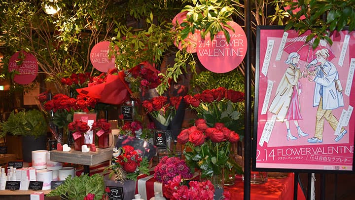 フラワーバレンタインで若年層の花贈りを後押し　花の国日本協議会