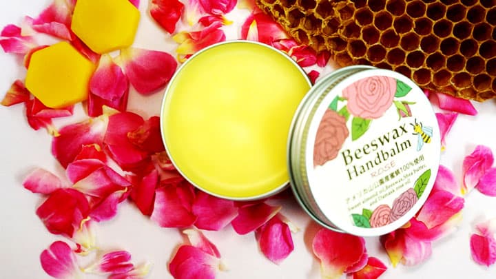 みつばちの日に新商品「ローズ香る蜜ろうのハンドバームキット」発売