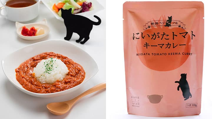 新潟のこだわり野菜を手軽に美味しく「桃太郎トマト」のキーマカレー新登場