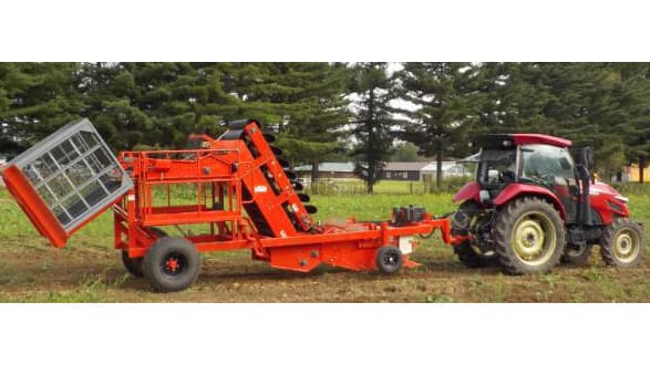 「かぼちゃ」の収穫作業を軽労化　加工業務用かぼちゃ収穫機を開発　ヤンマーアグリ