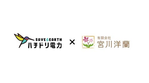 宮川洋蘭の農園にCO2ゼロの電気を提供　ハチドリ電力