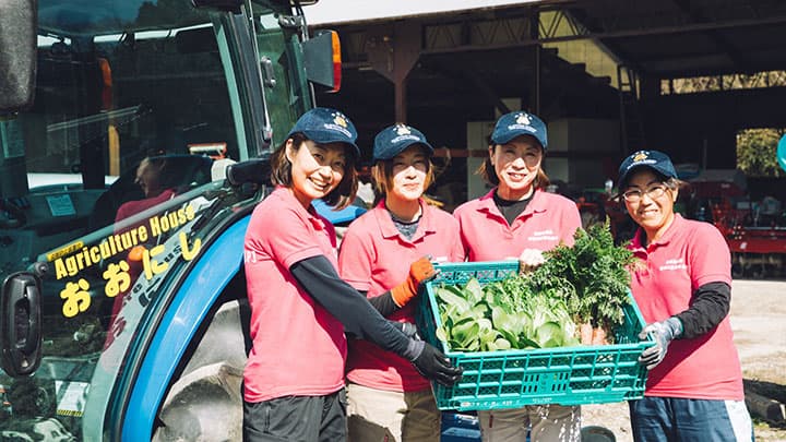 猪野川農業女子が作る朝採れ有機野菜のイタリアン提供　川西リバーカフェ