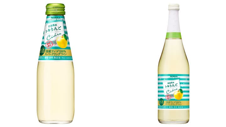 青森県産「トキりんご」を100％使用「ニッカシードル トキりんご」発売