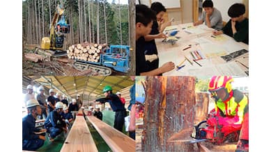 木造建築講座　オンラインで開催　高知県立林業大学校