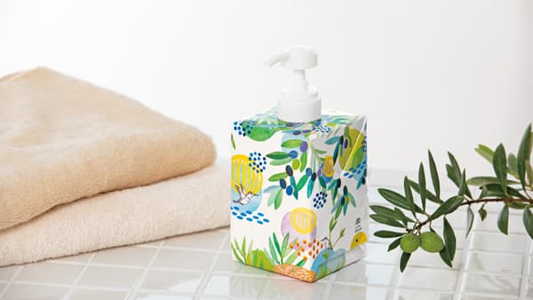 お風呂で紙パック「地球の未来にまじめなボディソープ」共同開発　パルシステム