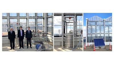 「アクアイグニス仙台」農業ハウスに栽培用自然エネルギー利用熱源システム導入　実証開始