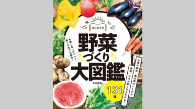 野菜の栽培と土の物理性、化学性、生物性も解説 『はじめての野菜づくり大図鑑 131種』発売