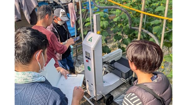 収穫率55%達成　きゅうり収穫ロボット開発の最前線を公開　AGRIST