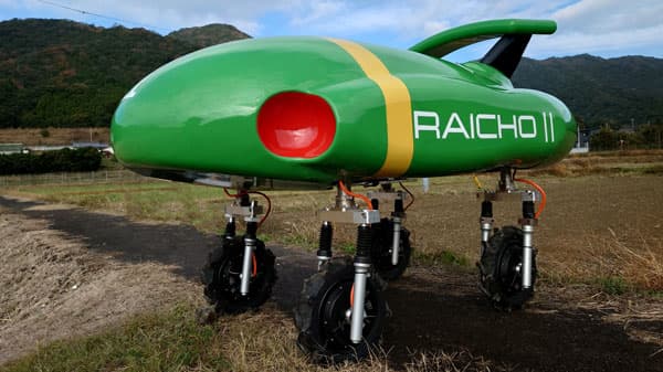 収穫も耕起も可能　多機能型農業ロボット「雷鳥2号」を開発　テムザック