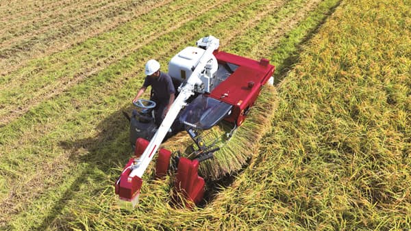 中山間地など中小規模農家向けコンバイン「YH2A/3A」シリーズ発売　ヤンマーアグリ