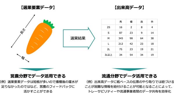 スマートフードチェーンプラットフォーム「ukabis（ウカビス）」に「選果機API」追加