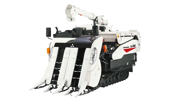 低コスト農業を実現「三菱コンバインXC448」新発売　三菱マヒンドラ農機