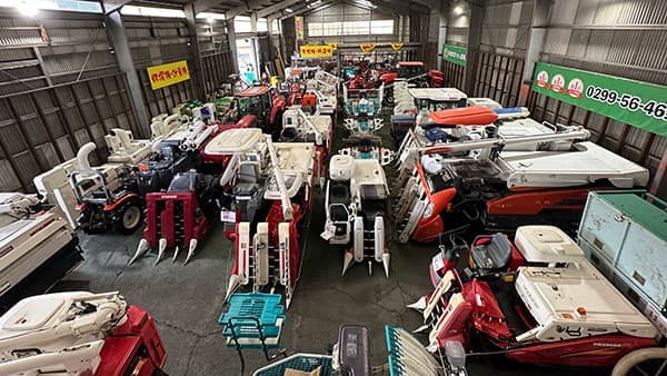 農機具リユースによるCO2削減量を公開　農機具王