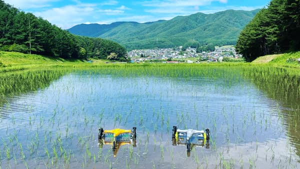 水田除草ロボット「ミズニゴール」最新モデルの販売・レンタル予約受付　ハタケホットケ