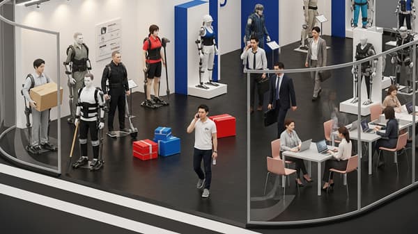 複数社のアシストスーツを装着・比較「体験型アシストスーツミュージアムTOKYO」9月1日オープン