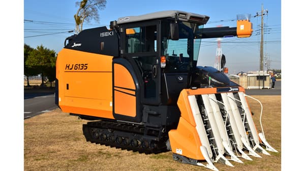 大・中型コンバインに直進アシスト機能の新型機　鳥獣害対策ドローンも紹介　井関農機