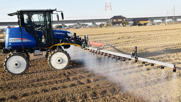 農機の生産性向上で新製品や実証実験　「ザルビオ」マップと連携　井関農機とＪＡ全農