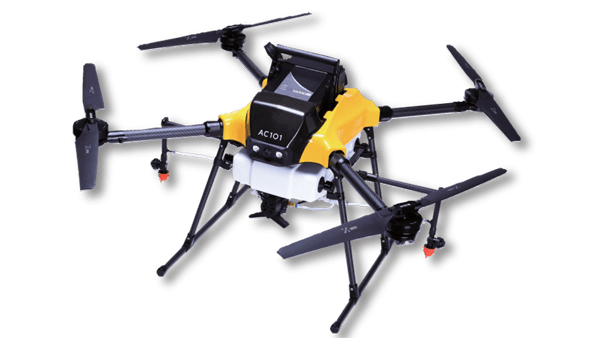 鹿嶋市で国産農業用ドローンによる"農薬散布"実施　NTT東日本×NTTe-Drone