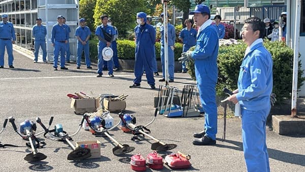 地域清掃活動を実施「まつやまマイロードサポーター事業」に賛同し地域貢献　井関農機