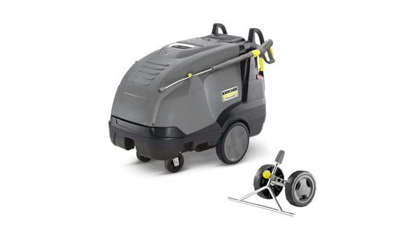 河川堤防で初導入「温水除草システム」実証実験を開始　ケルヒャー