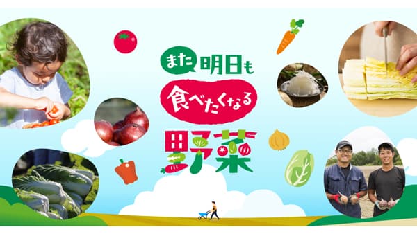 新野菜ブランド「また明日も食べたくなる野菜」立ち上げ　ハウス食品