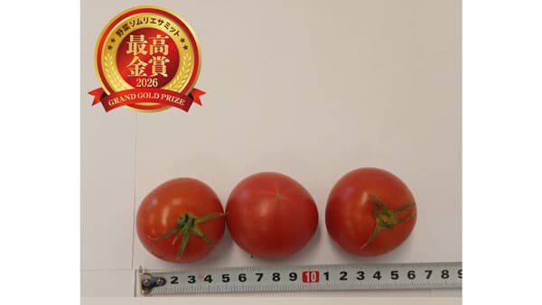 「野菜ソムリエサミット」3月度　青果部門最高金賞は「岩塩トマト」日本野菜ソムリエ協会