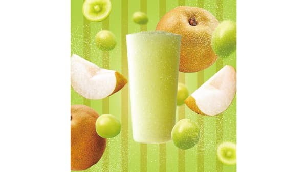 毎年人気の「シャインマスカット」ジュース「果汁工房果琳」など期間限定で販売　青木フルーツ