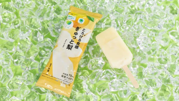 長野県産梨使用「とろける食感　ぎゅっと梨」19日から発売　ファミリーマート