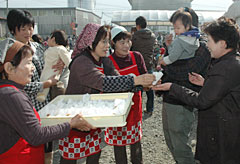 大好評だった女性部の「さいコロ」試食会