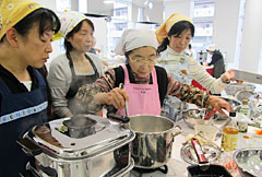 農家のお母さんに教わる家庭料理