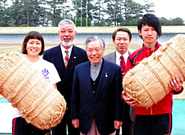 ４月18日の吉岡隆徳記念第64回出雲陸上競技大会で。