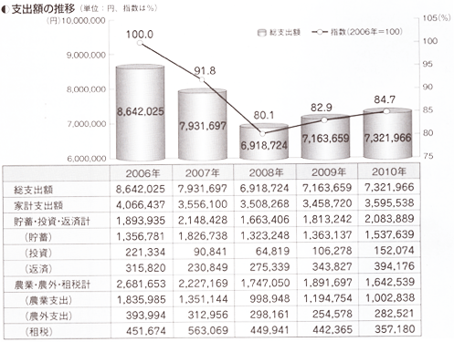 支出額の推移