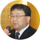 ＪＡ中札内村代表理事組合長・山本勝博氏（右）