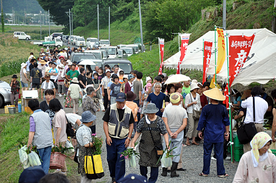 2010年８月のスイートコーンまつりから