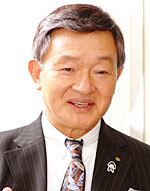 菅原章夫氏（ＪＡ栗っこ代表理事組合長）