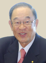 張富士夫氏（トヨタ自動車（株）取締役会長）